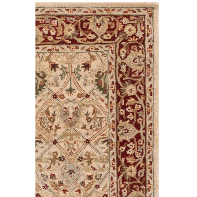 Tapis oriental néo-zélandais en laine touffeté à la main Evie, Tapis de couloir 2 pi 6 po x 12 pi