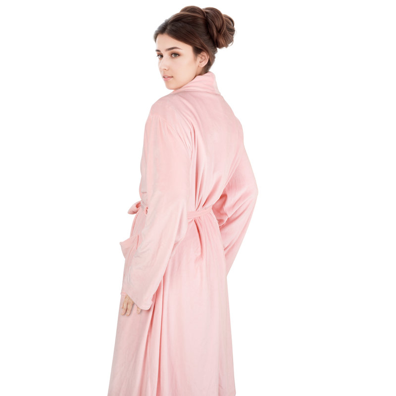 Peignoir léger Tirrinia, L, Rose