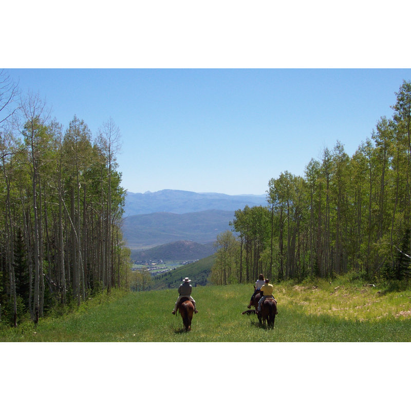 Elia People Riding on Horseback 1 Piece Wrapped Canvas Wall Art, 30cm H x 46cm W x 3.8cm D