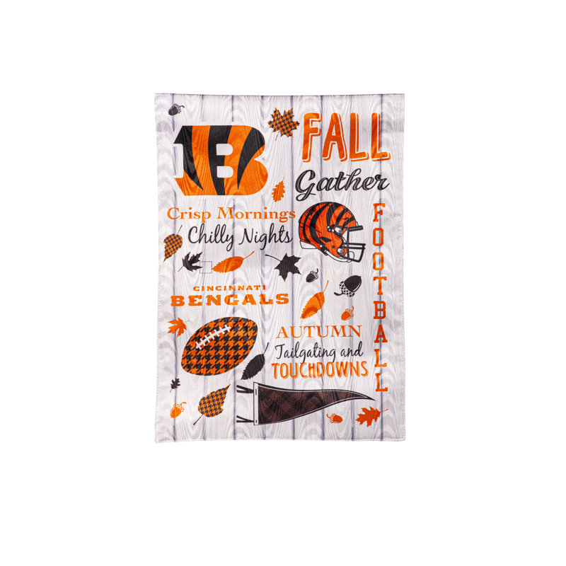 Double face 18 H x 12,5 l, NFL Cincinnati Bengals