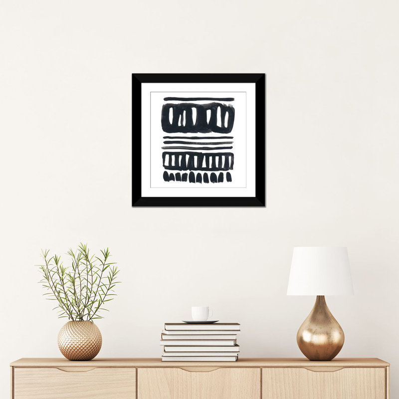 « trame ii », impression sur toile, H 18 po x l 18 po x P 1,5 po, Toile avec cadre noir