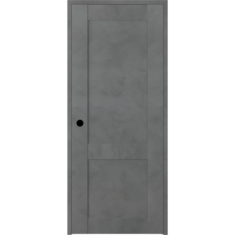 Porte standard lambrissée Avon, 27,75 po x 79,375 po, Chêne Veralinga