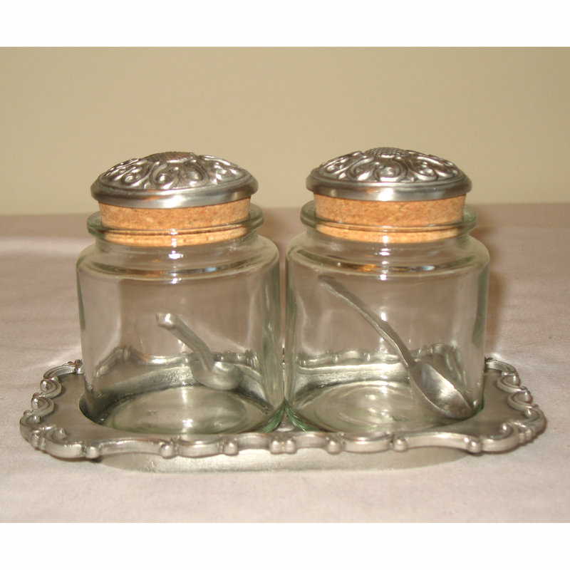Astoria Grand LaGuardia Glass Condiment Server