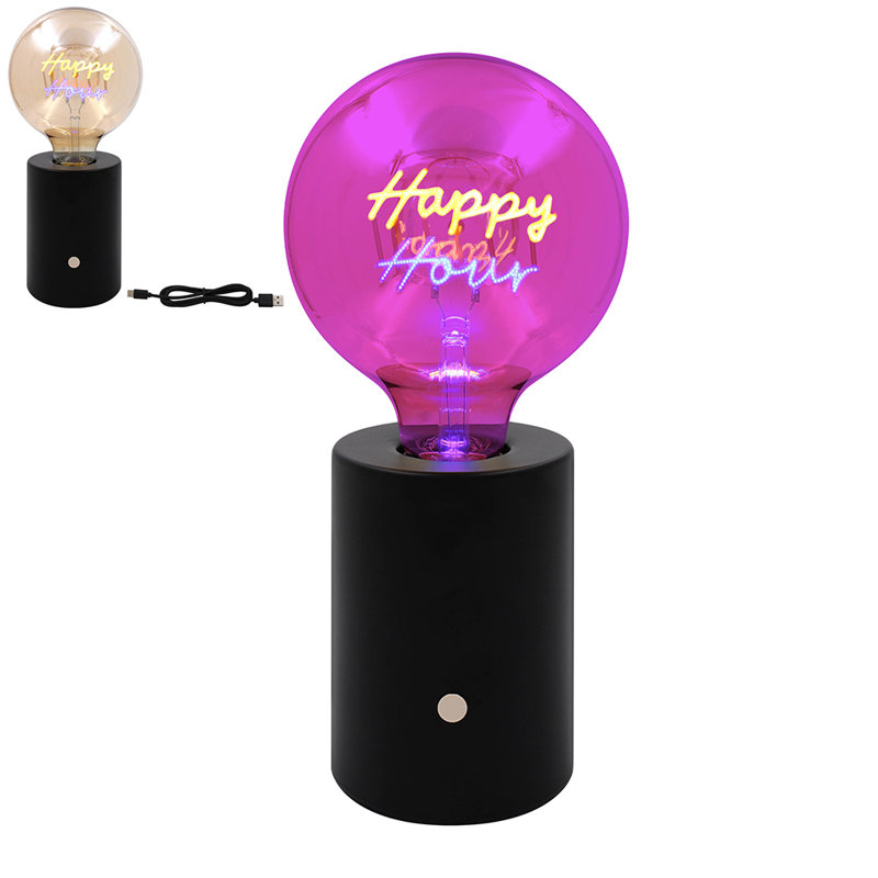 Barti 27cm Lighted Art Glass Novelty Light