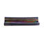 Atmosphere 2 in. x 8 in. Iridescent Recycled Glass Handmade Trim Decorative Wall & Pool Tile