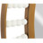 Andre Solid Wood Circle Wall Mirror