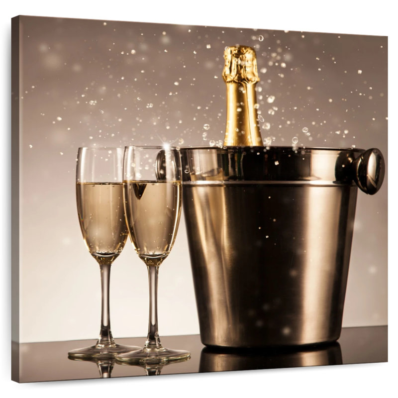 Célébration du Yarlin Golden Champagne, H 10 po x l 10 po