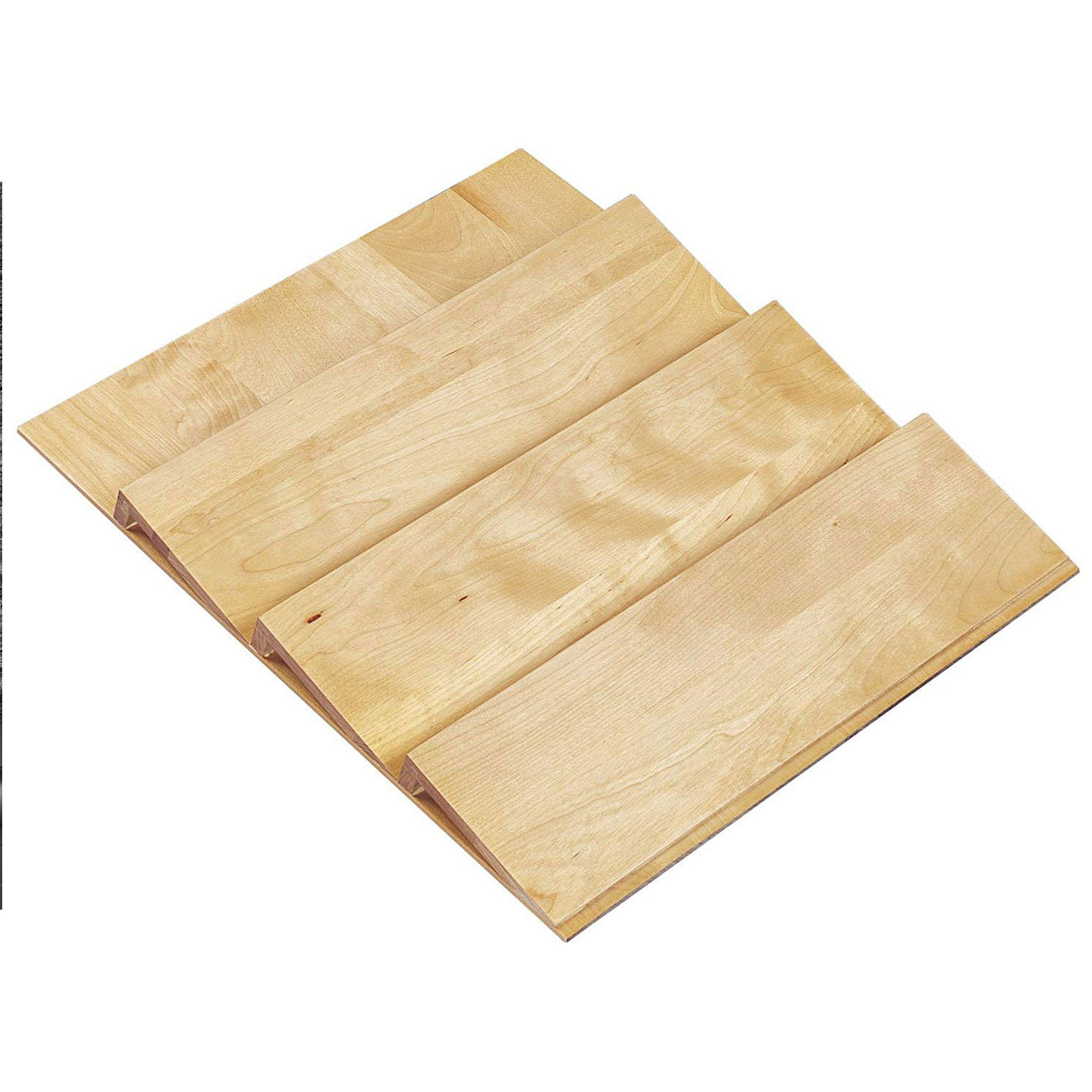 Rev-A-Shelf Walnut Trim to Fit Drawer Peg Board Insert with Wooden