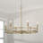 6 - Light Dimmable Geometric Chandelier-187240731