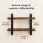 Tablettes murales en bois massif Urbana-1373647958