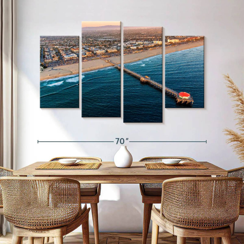 Dock at huntington beach Aletra, H 42 po x l 68 po