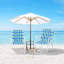 Ensemble de 6 chaises de patio pliantes Astyn-288274405-288274406