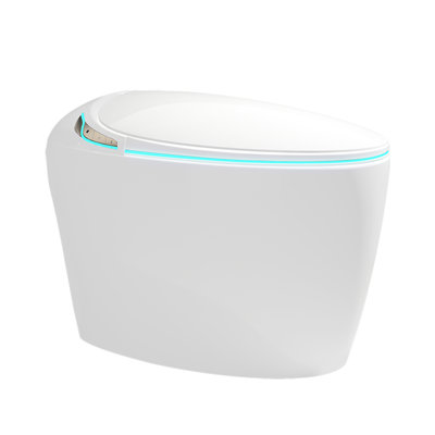 Smart Toilet With Bidet Function, Auto Open/Close Lid, Foot Sensor, Multiple Washing Modes, Warm Water, Bathroom Essential Integration, Powerful Flushing, Upgrade
