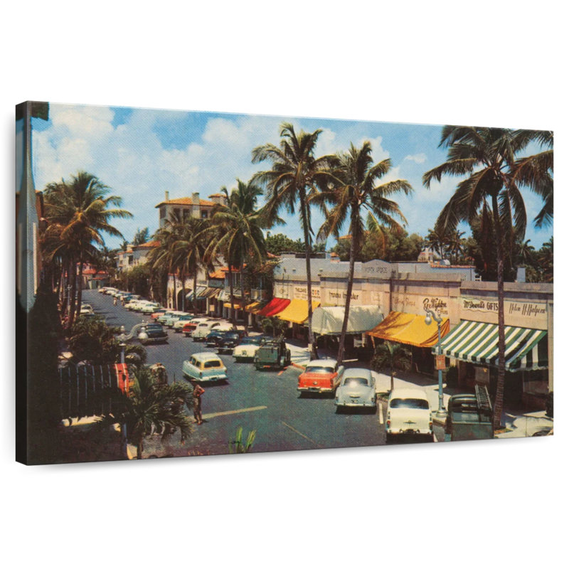 Gillard Florida, carte postale IV, H 34 po x l 51 po