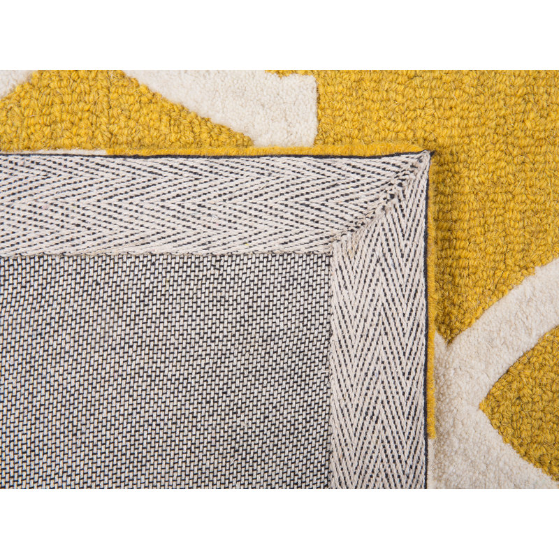 Geometric Hand Woven Area Rug, Rectangle 140 x 200cm