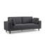 Canapé à accoudoirs carrés 85 po Kraz MINIMORE-239848101
