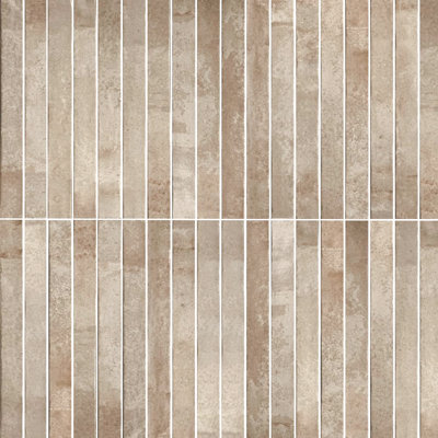 Carreau de porcelaine lustré 2 po x 18 po Aria