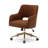 33'' H Boucle Upholstered Rolling Task Chair-662484172