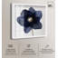 «Night Dal II Shadowbox», impression d'art floral bleu par Art Remedy-115125963-115125969