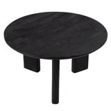 Anasa 30 in. W Round Wood Coffee Table