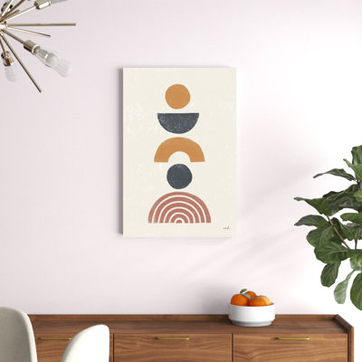 «Minimalist Boho II» par Moira Hershey, reproduction d'art sur toile tendue