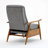 Wood Arm Push Back Recliner-199656854
