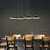 Cermenho 4 - Light Black LED Linear Pendant