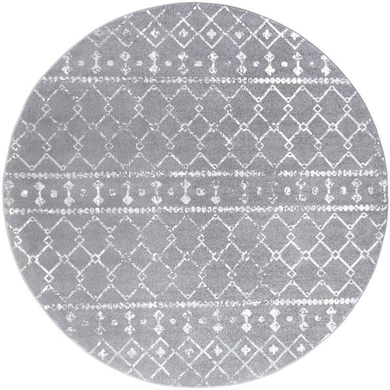 Adler Indoor Rug, Round 7'10"