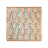 Classic One-of-a-Kind 4' 8" X 4' 9" Hand Knotted Area Rug