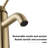 Single-Hole Single-handle Bathroom Faucet with Drain Assembly-61471227