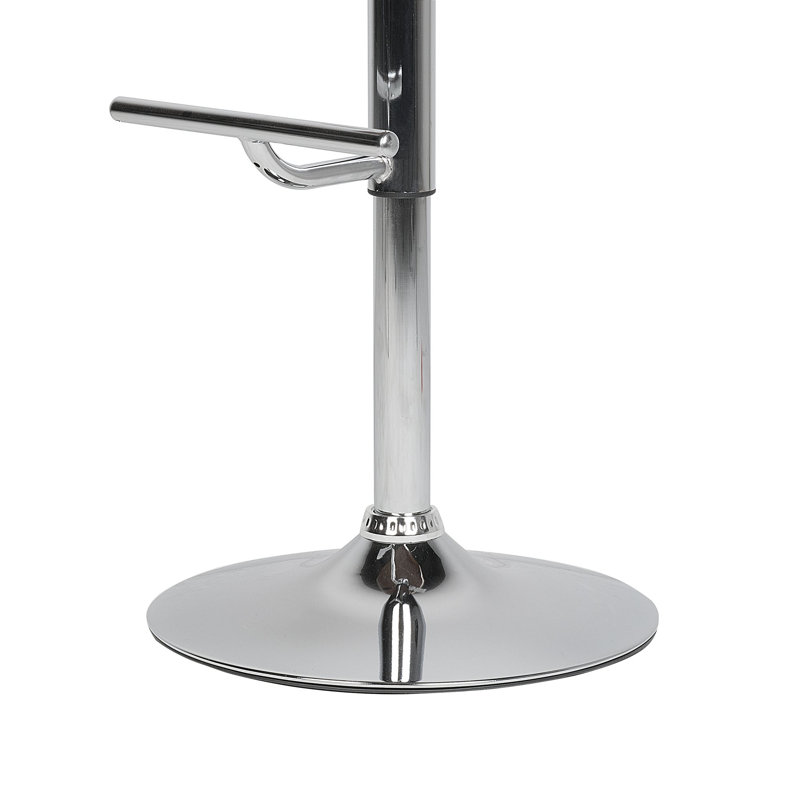 Mcclellan Swivel Upholstered Adjustable Height Counter Stool