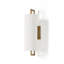 Almontiser Sconce-Aged Brass Iron