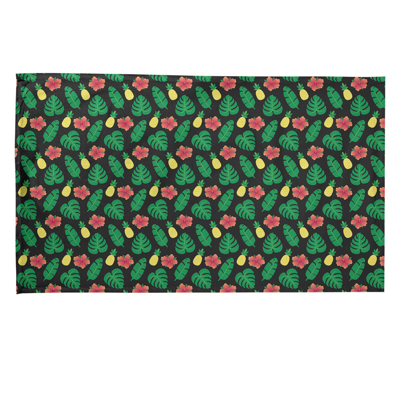 Mcguinness Tea Towel Kitchen Towel, Black, Cotton Twill