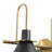 Jacoline 3 - Light Cone Armed Sconce-1521166762