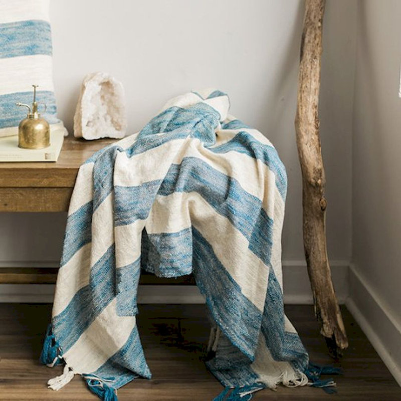 Hand Woven Throw Blanket
