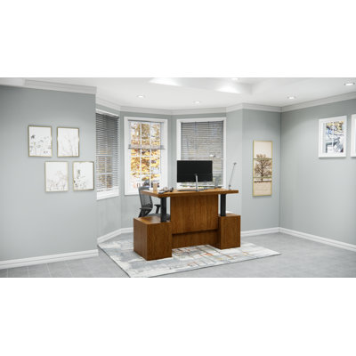Juny Sit-Stand Storage Desk