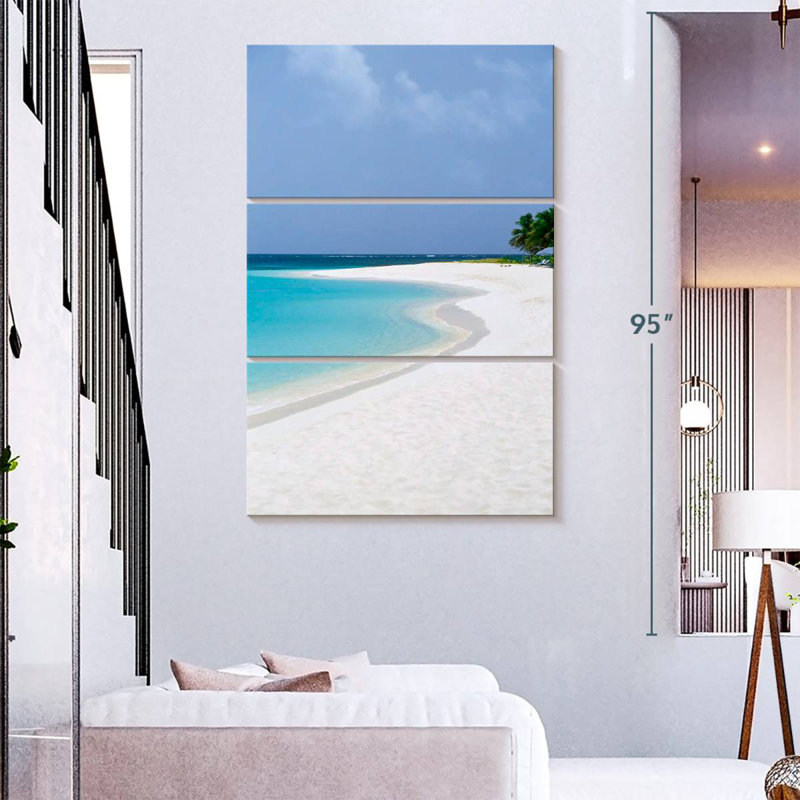 Adeliza Shoal Bay, 74" H x 48" W