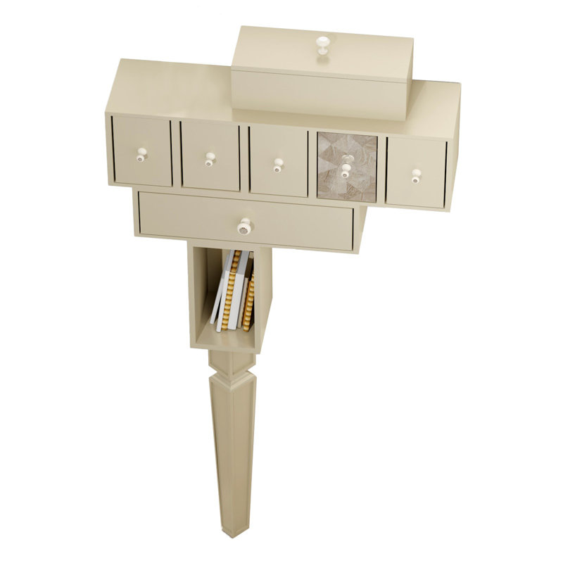Adrene 60cm Console Table, Beige