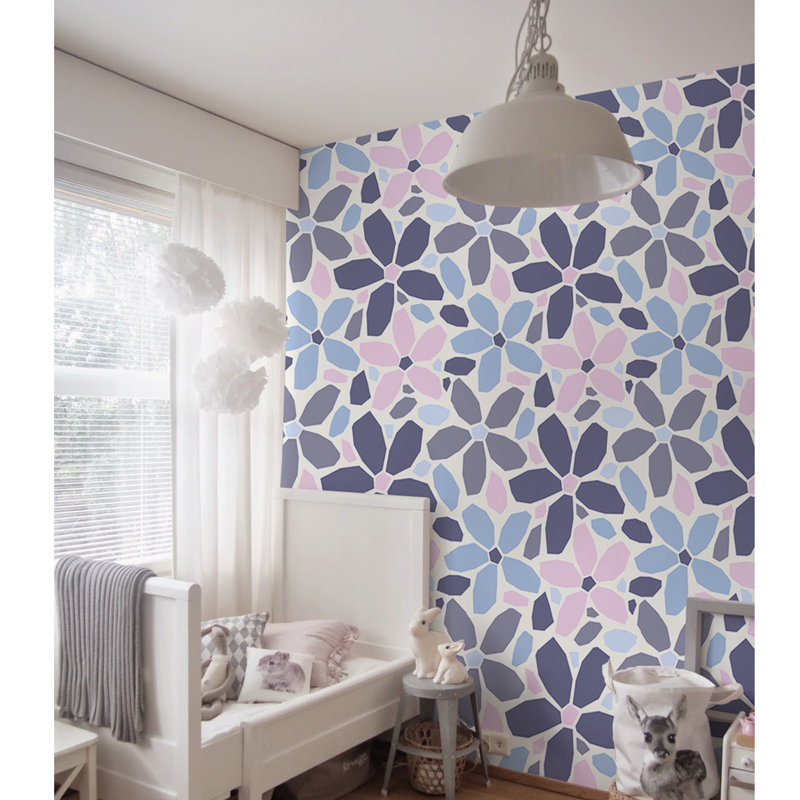 Cardentey 2.5m x 2.5m Matte Wallpaper Roll, 312 x 219cm