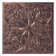 Art3d Decorative Ceiling Tile 2x2 Glue up, Lay in Ceiling Tile 24x24 Pack of 12pcs Spanish Floral in Matt White