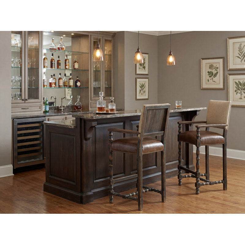 Hill Country Upholstered Counter Stool, Bar Stool (31" Seat Height)