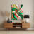 Digital Abstraction 85 Beige Metal Wall Art-938085001