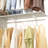 20'' - 96'' W Closet System with Wooden Drawers and Hanging Rods(Cut to Fit)-942145274