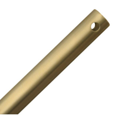 Anarkali Ceiling Fan Downrod in Warm Brass