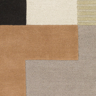 AllModern Mora Hand Tufted Wool Geometric Rug & Reviews | Wayfair