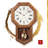 Seiko QXH110BLH Wall-Pendulum, Chimes, Quartz, Brown