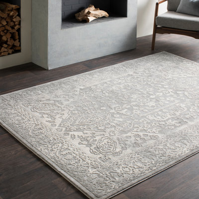 Tapis oriental gris / ivoire Alexander