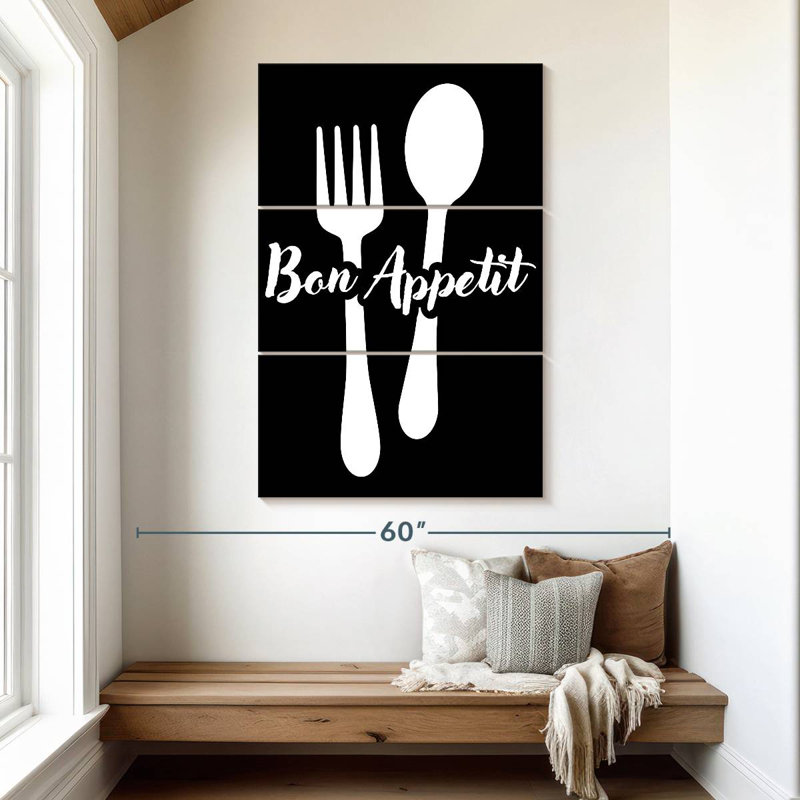 Tergel Bon Appetit Cutlery, 50" H x 32" W