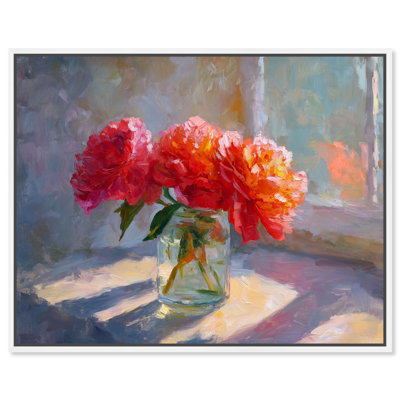 «Glass Vase II Kitchen», reproduction d'art sur toile par Art Remedy