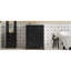 Meuble-lavabo moderne de 24 pouces, lavabo en céramique, métal rustique, charnières silencieuses, rangement pour pinceaux de maquillage, style campagne française, tiroirs, tablette réglable pour flacons de bain de bouche